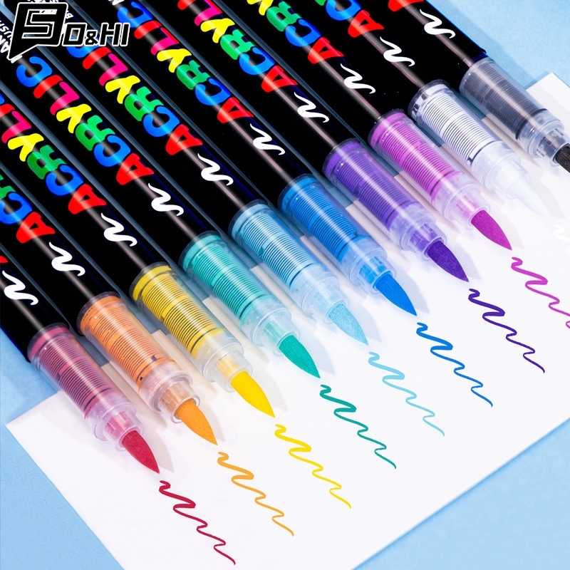 1Pcs Liquid Acrylic Marker Pen - đánh giá và giá Copic Marker Sketch