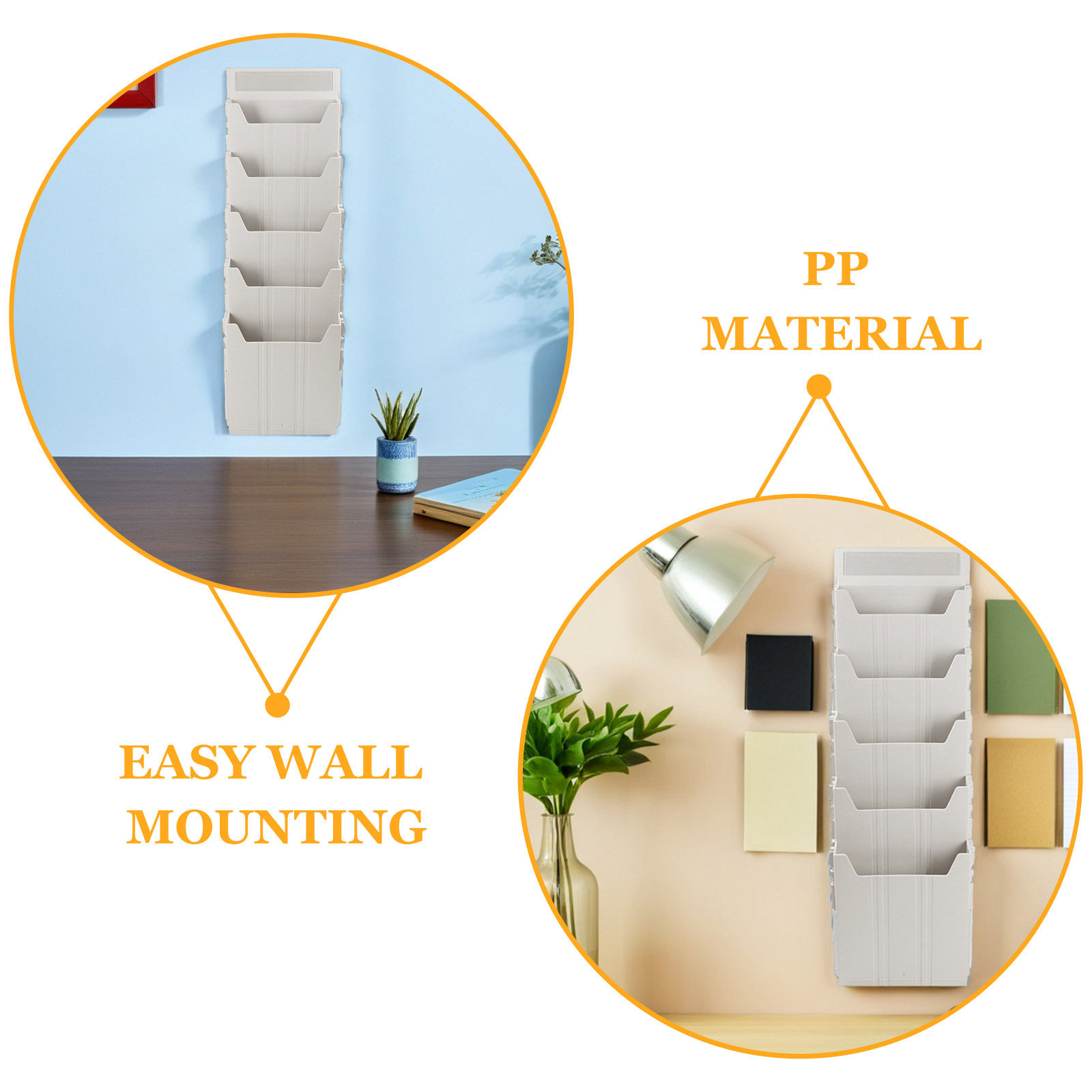 Wall Mounted File Organizer Ad - đánh giá và giá Magazine Holder Rack