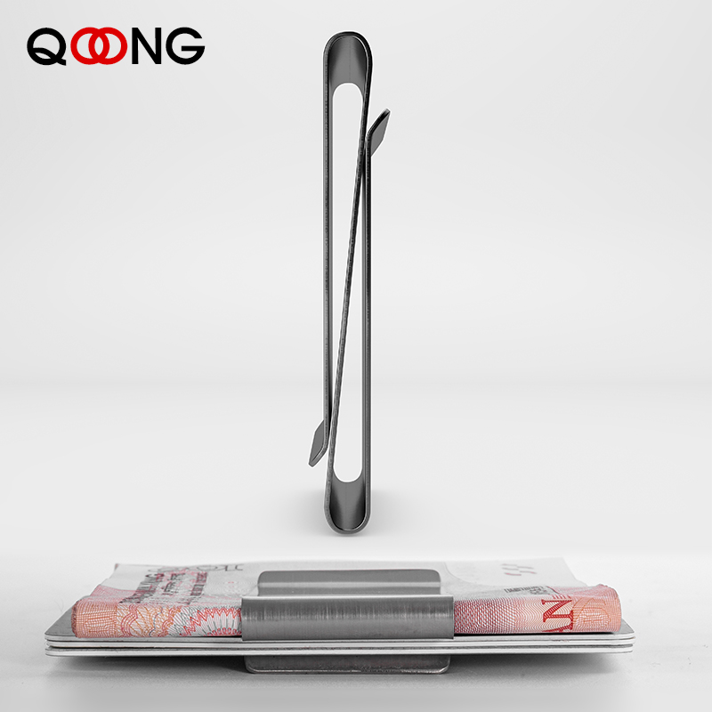 QOONG Thép Không Gỉ Mỏng 2 Mặt - đánh giá và giá Index Card Holder