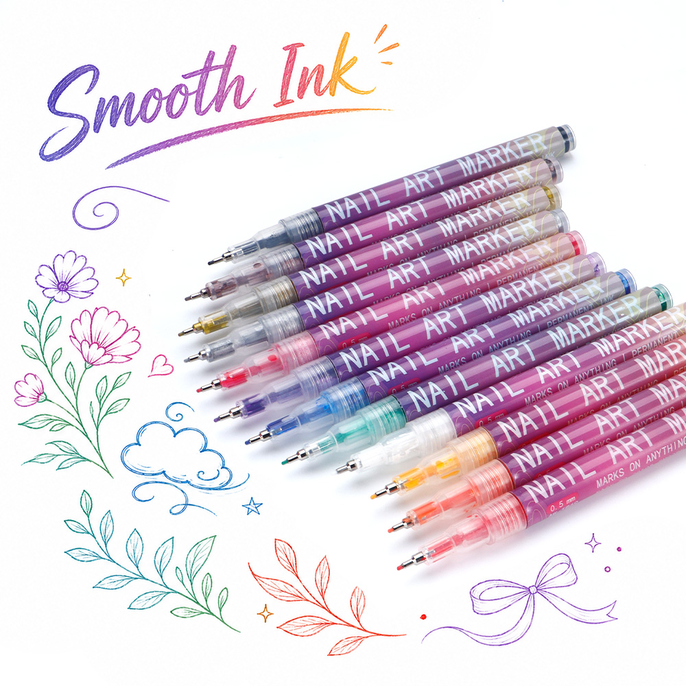 12 Pcs 0.5mm Fine Line Marker  - đánh giá và giá Copic Marker Sketch