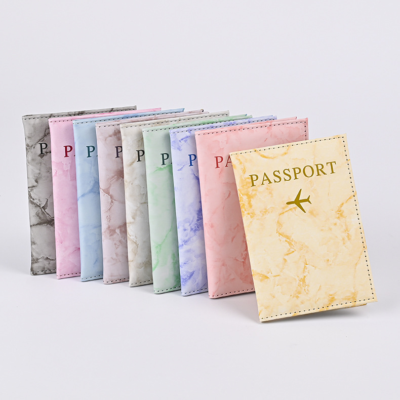 Macaron Color Marble Pattern P - đánh giá và giá Index Card Holder