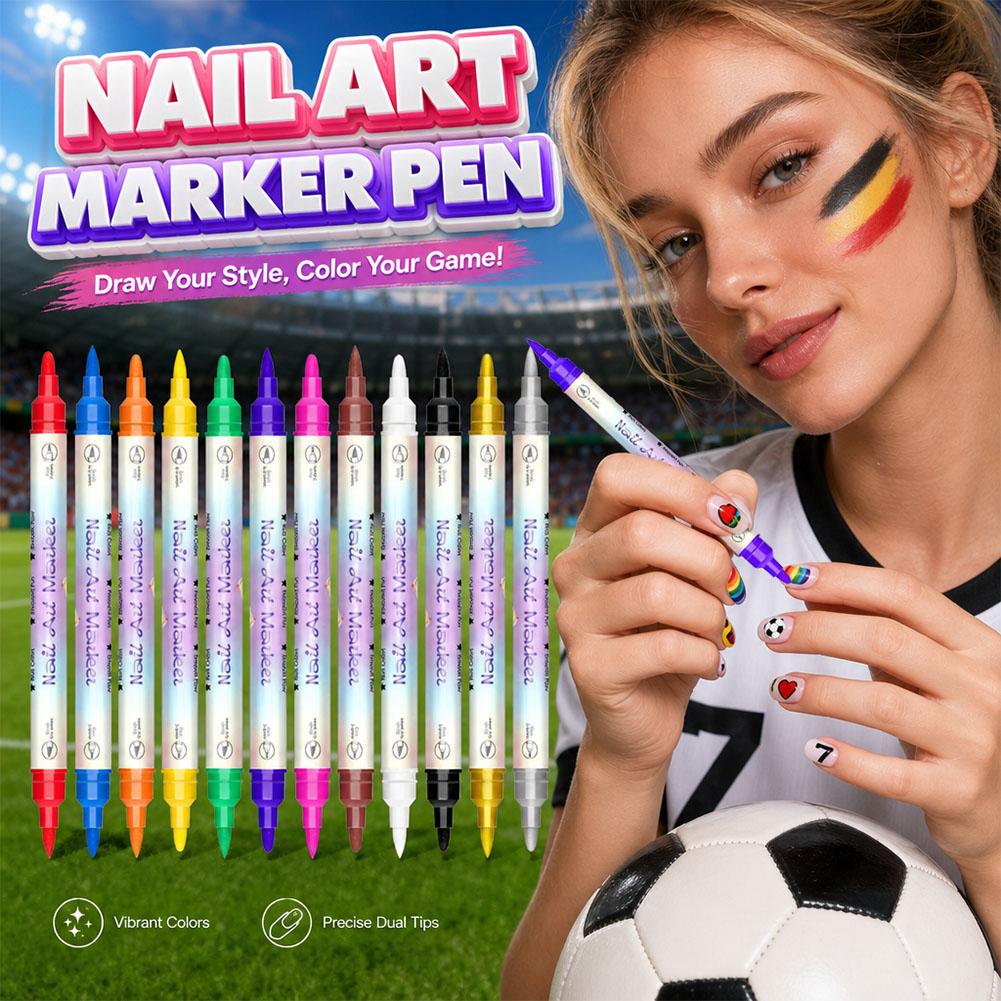 12/24 Colors Dual Tip Nail Art - đánh giá và giá Copic Marker Sketch