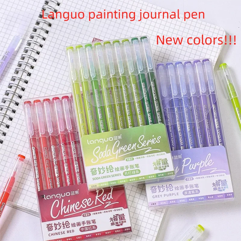 Languo 45/9 Colors Morandi Gel - đánh giá và giá Copic Marker Sketch
