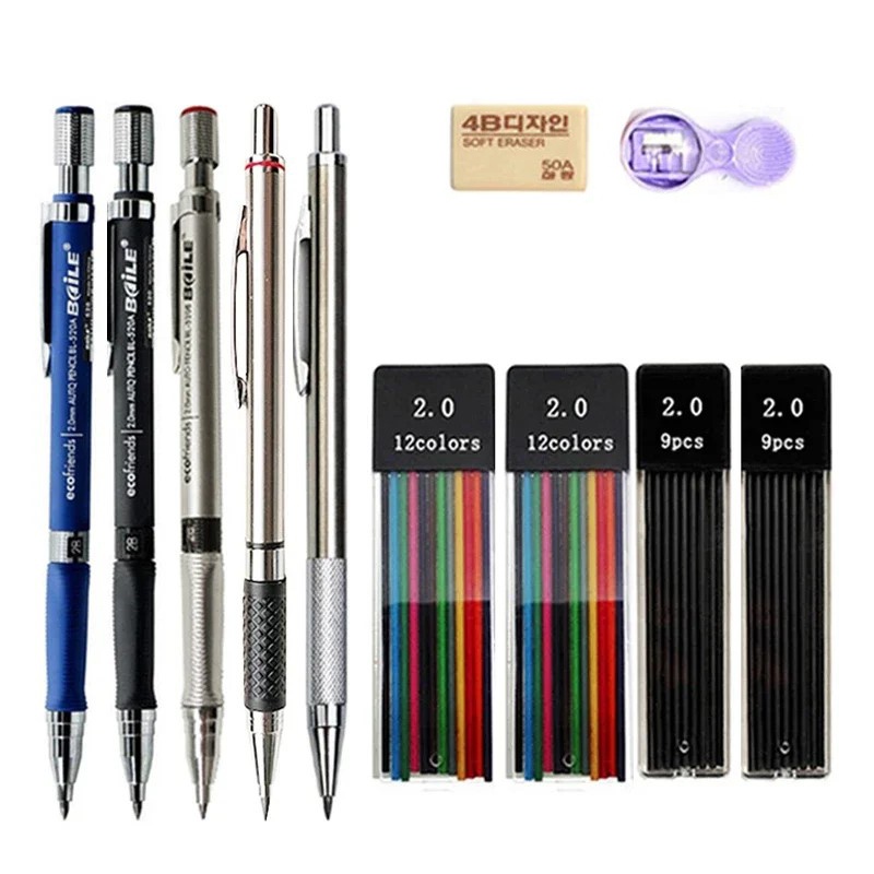 2.0mm Mechanical Pencil With B - đánh giá và giá Staedtler Pencil Lumocolor