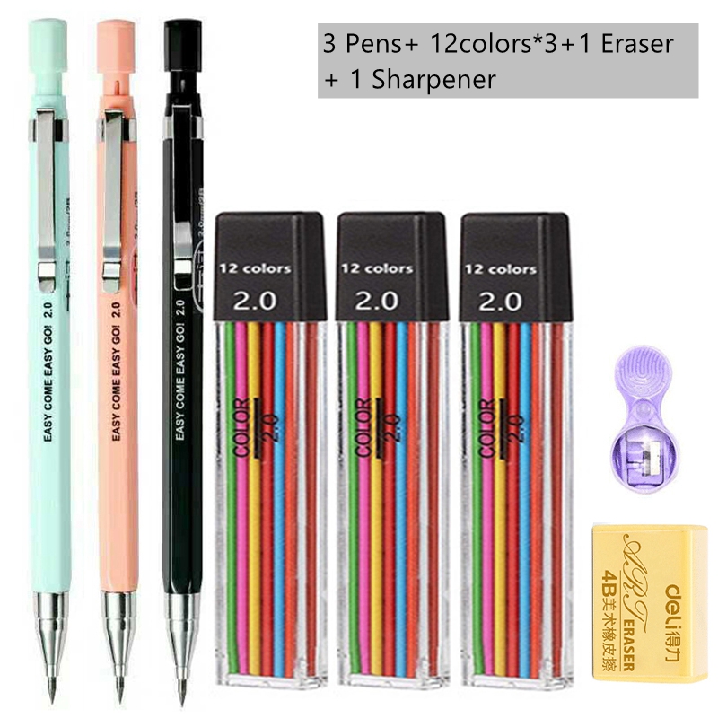 2.0mm Mechanical Pencil With B - đánh giá và giá Staedtler Pencil Lumocolor