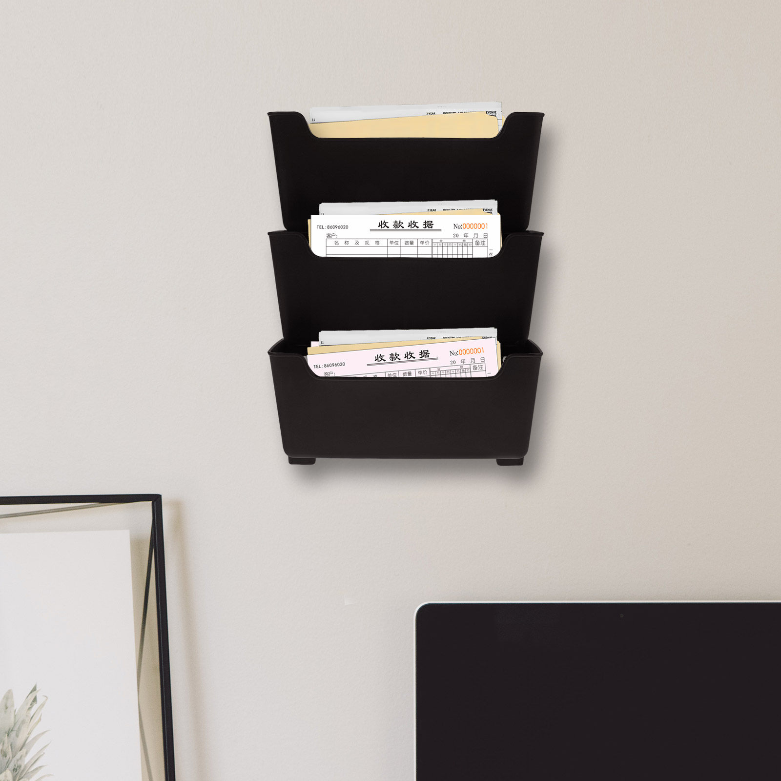 1Set Wall File Organizer Rack  - đánh giá và giá Magazine Holder Rack
