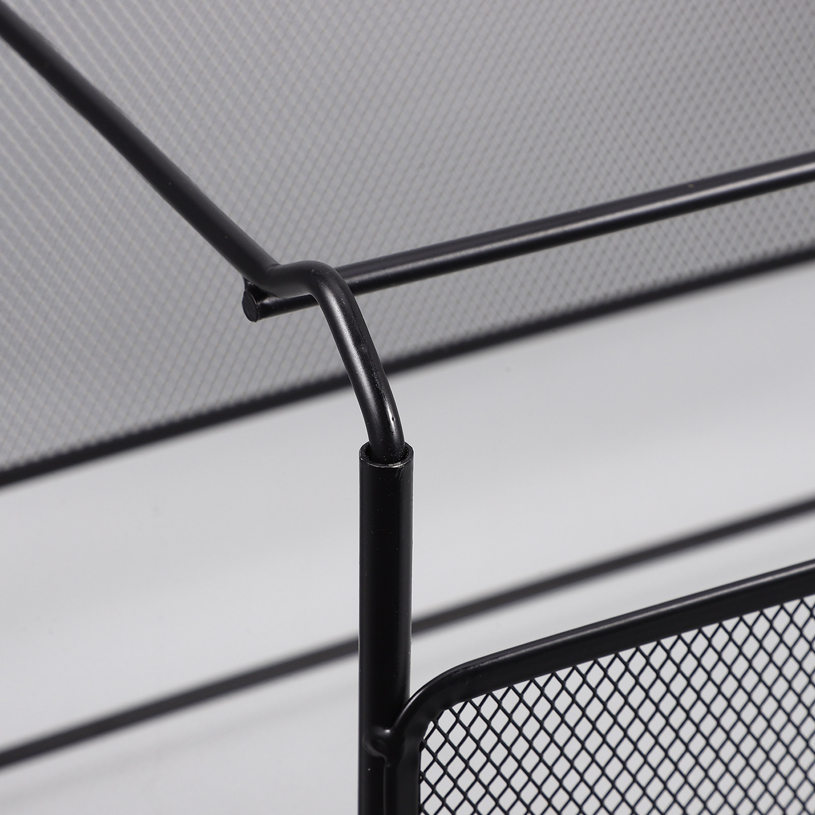 Iron Mesh File Holder Desktop  - đánh giá và giá Magazine Holder Rack