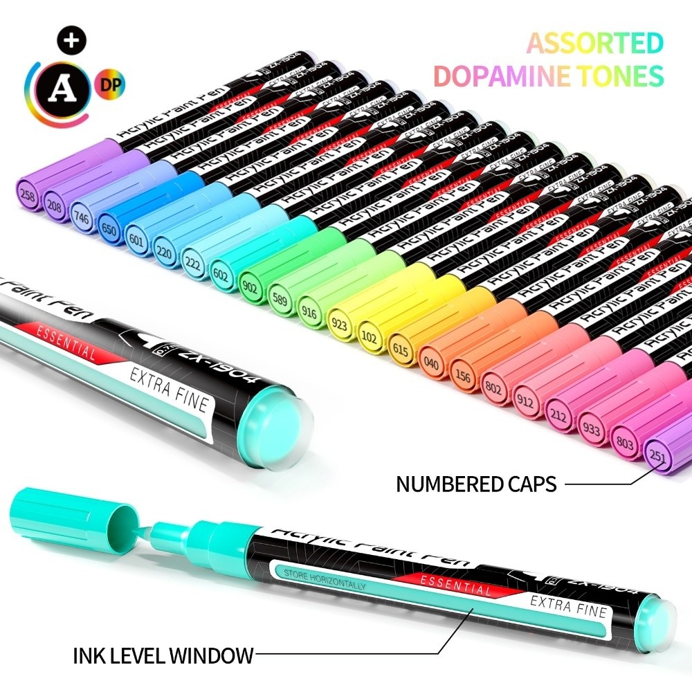22pcs 0.7mm Extra Fine Tip Acr - đánh giá và giá Copic Marker Classic