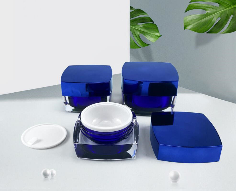 50g dark blue square shape acr - đánh giá và giá Gel Refill Pack